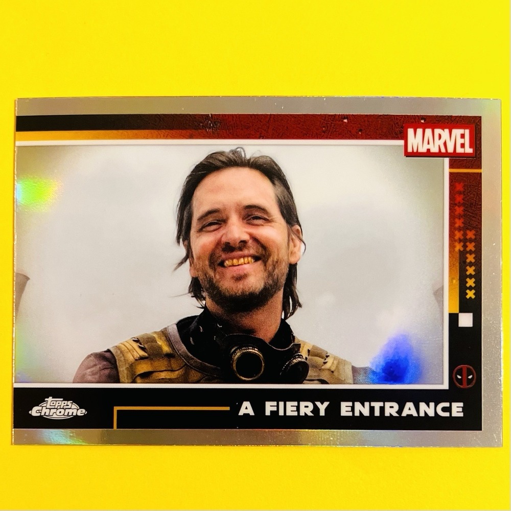 2025 Topps‎ Chrome Deadpool & Wolverine Pyro A Fiery Entrance #67 Refractor
